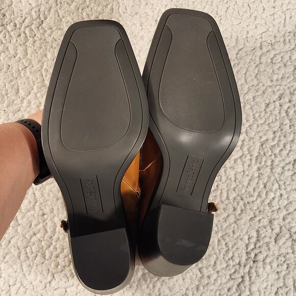 \NEW Franco Sarto Vivica womens bootie Brown faux leather size 10 - Picture 5 of 7